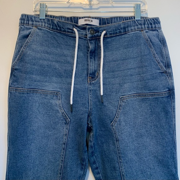 MICA LA Utility Jogger Drawstring Straight Jeans XL - Picture 4 of 10